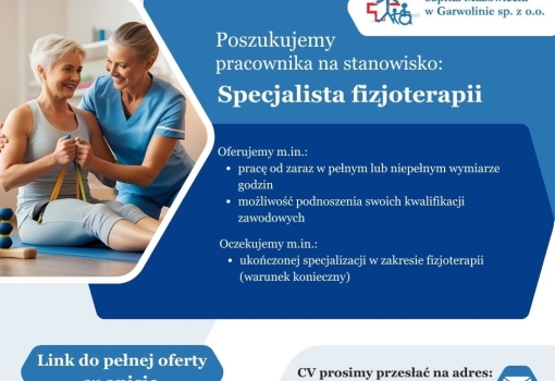SPECJALISTA FIZJOTERAPII